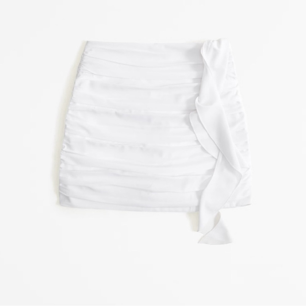 White Abercrombie skirt